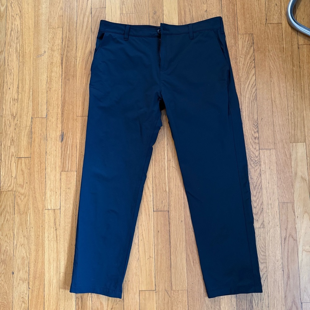 American giant Men's Navy commuter Performance Pants 38 waist